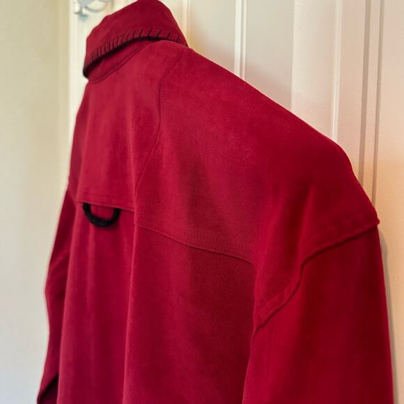 Castles Sport | Size M Arkansas Razorback College Long Sleeve Button Up Shirt - Picture 12 of 13